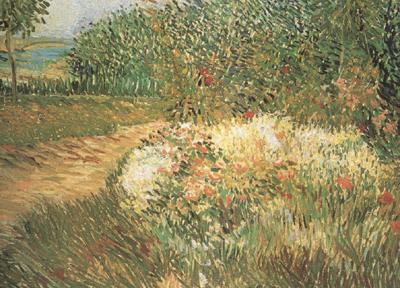 Vincent Van Gogh Corner of Voyer d'Argenson Park at Asnieres (nn04)